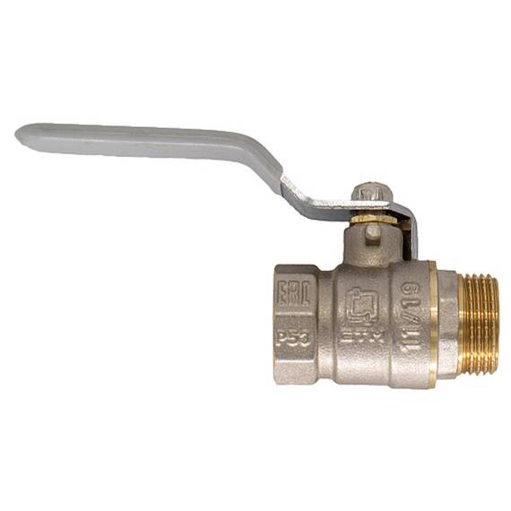 Кран шар. для воды 1/2" г/ш рычаг CTM СТАНДАРТ CWFMH012, фото , изображение 2