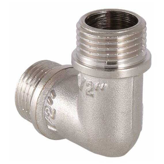 Угольник VALTEC VTr.093.N.0004 нар.-нар. 1/2", фото , изображение 5