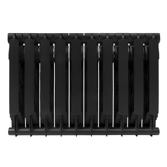 Радиатор Royal Thermo Revolution Bimetall 500 2.0/Noir Sable – 10 секц., фото , изображение 3