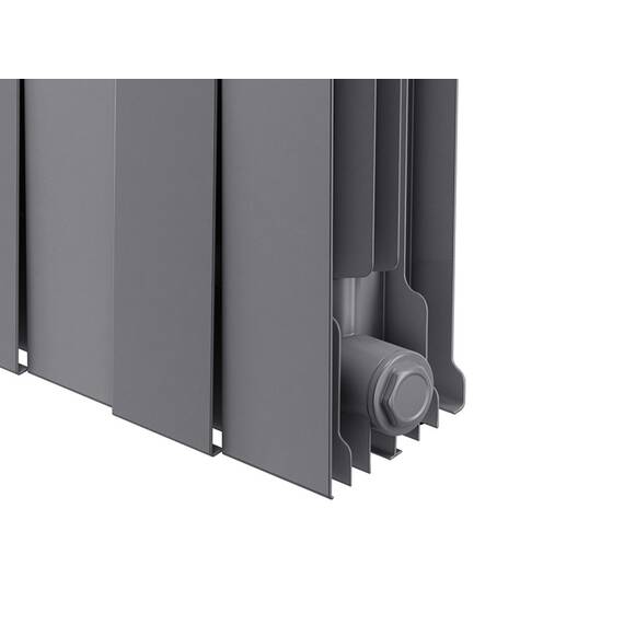 Радиатор Royal Thermo PianoForte 300 /Silver Satin - 6 секц., фото , изображение 2
