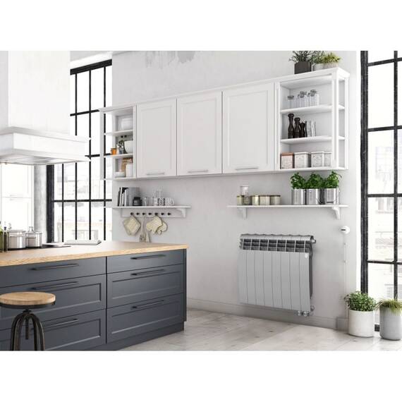 Радиатор Royal Thermo BiLiner 500 /Silver Satin VR - 6 секц., фото , изображение 4