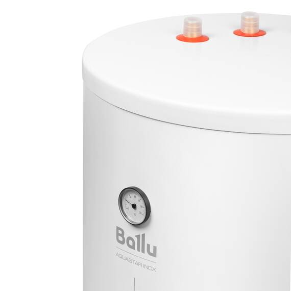 Бойлер косвенного нагрева Ballu AQUASTAR INOX-T 150 напольный верхнее подключение, фото , изображение 4