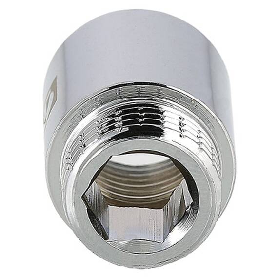 Удлинитель хромированный Valtec ВР-НР 1/2"x30мм, фото , изображение 2