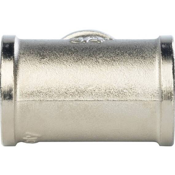 Тройник переходной STOUT никелированный ВВ 3/4"х1/2"х3/4", фото , изображение 3