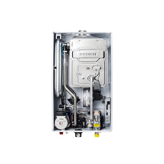 Котел газовый Navien Deluxe C -35k, настенный, 2 конт., закр.кам.сгор., фото , изображение 2