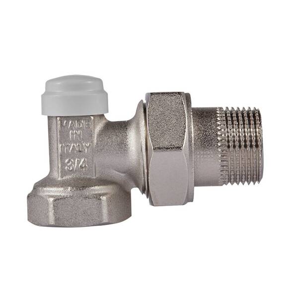 Набор термостатический Royal Thermo для радиатора угловой 3/4" М30х1,5, фото , изображение 5