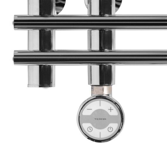 Полотенцесушитель Royal Thermo Pino П16 500х800 электро (встроен. диммер) стальной, фото , изображение 6