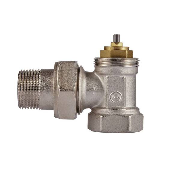 Набор термостатический Royal Thermo для радиатора угловой 3/4" М30х1,5, фото , изображение 4