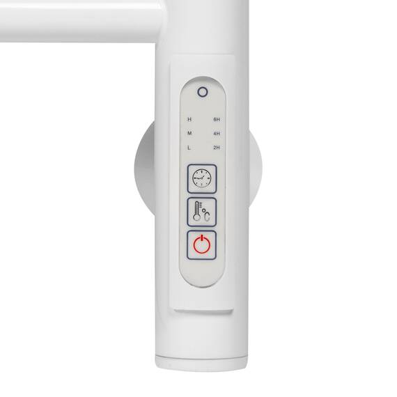Полотенцесушитель Royal Thermo Classic white П7 500х800 электро (new встроен. диммер), фото , изображение 4