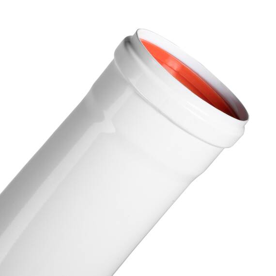Удлинитель раздельного дымохода раструбн. Royal Thermo диам. 80, 500 мм, фото , изображение 4