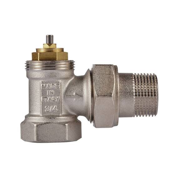 Набор термостатический Royal Thermo для радиатора угловой 3/4" М30х1,5, фото , изображение 3