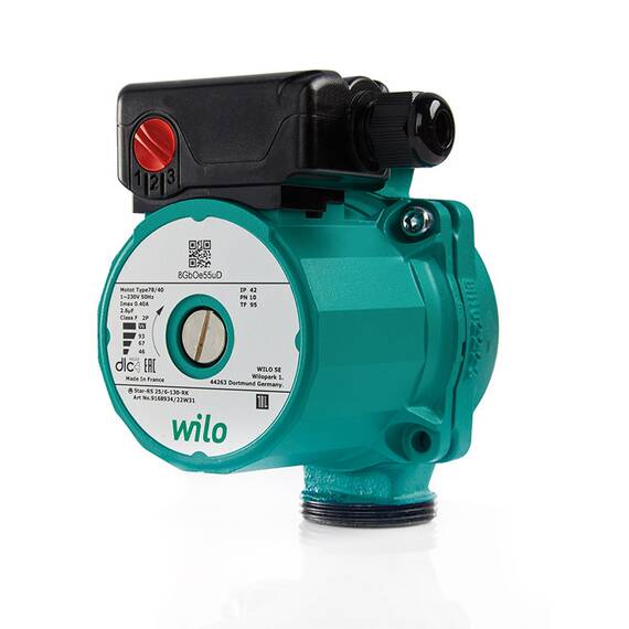 Насос циркуляционный WILO STAR-RS 25/6-130, фото , изображение 10