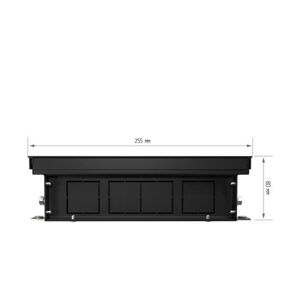 Конвектор внутрипольный Royal Thermo ATRIUM TURBO-80/250/2400-DG-U-NA, фото , изображение 3