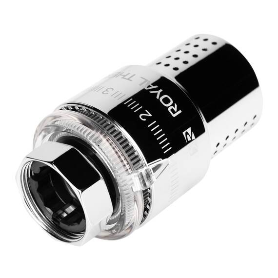 Термоголовка жидкостная Royal Thermo Design М30х1,5 (хром) RTO 07.0010, фото , изображение 4