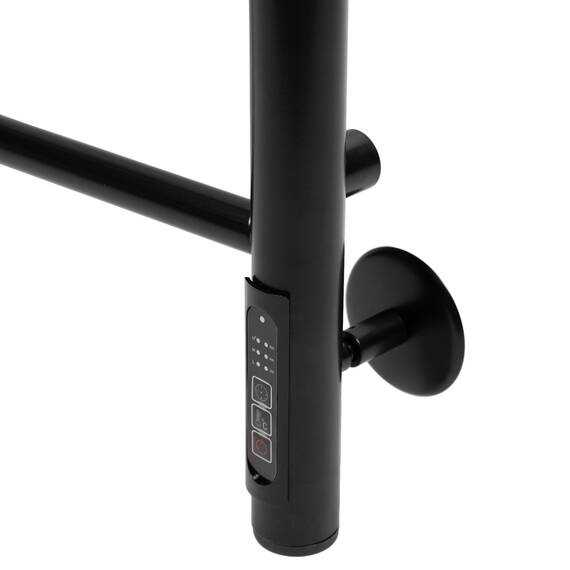 Полотенцесушитель Royal Thermo Classic black П6 450х650 электро (new встроен. диммер), фото , изображение 4