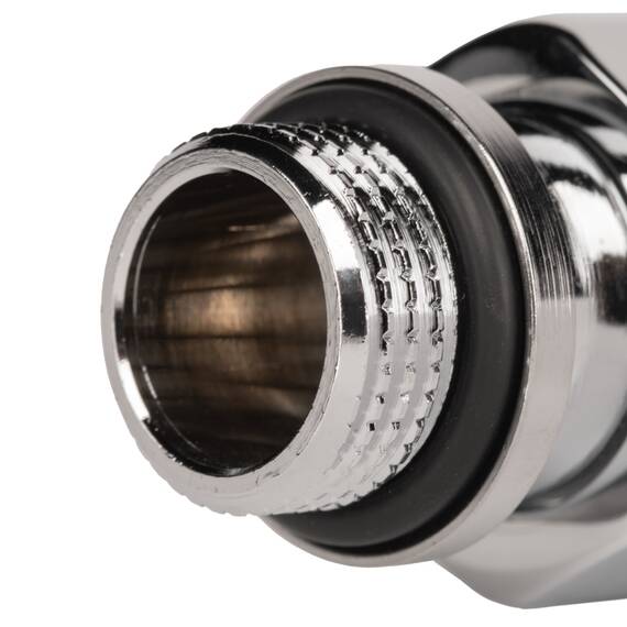 Набор термостатический для радиатора угловой Royal Thermo Design 1/2"М30х1,5 (Хром), фото , изображение 6