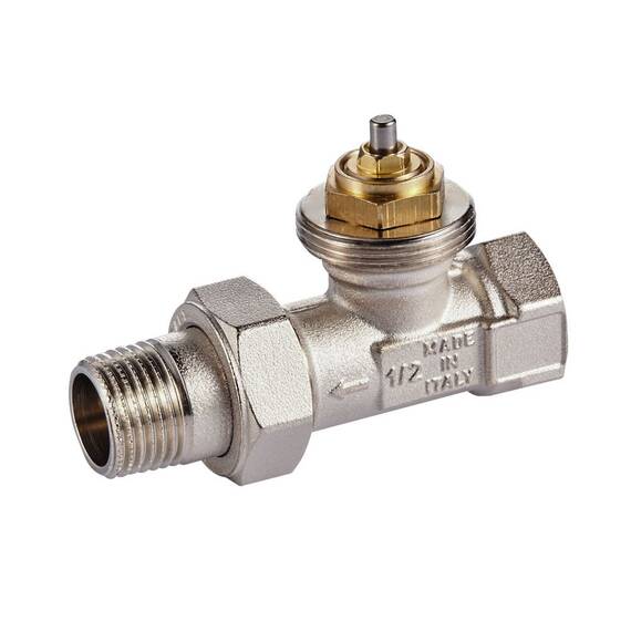 Набор термостатический Royal Thermo для радиатора прямой 1/2" М30х1,5, фото , изображение 9