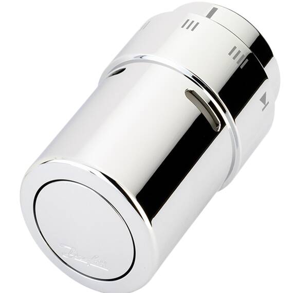 Набор термостатический прямой Royal Thermo Design 1/2" Click (Хром) с термоголовкой Design (Хром), фото , изображение 8