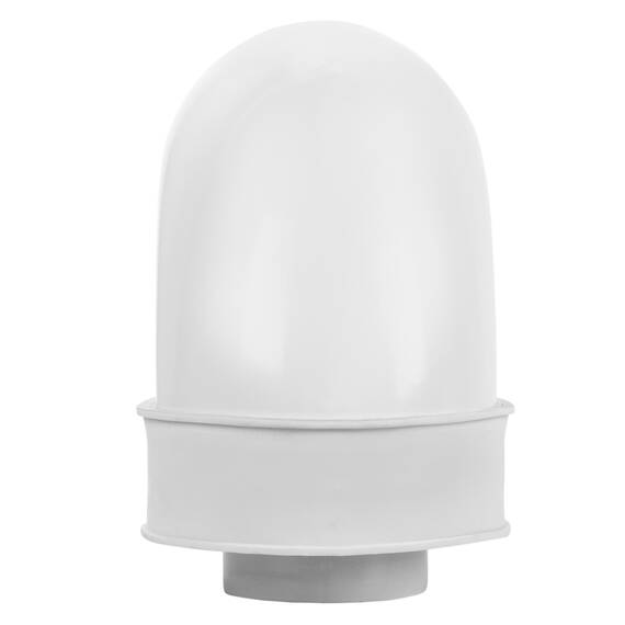 Отвод коаксиальный промежуточный Royal Thermo 60/100, 90 гр. M/M, подкл. через хомут, фото , изображение 5