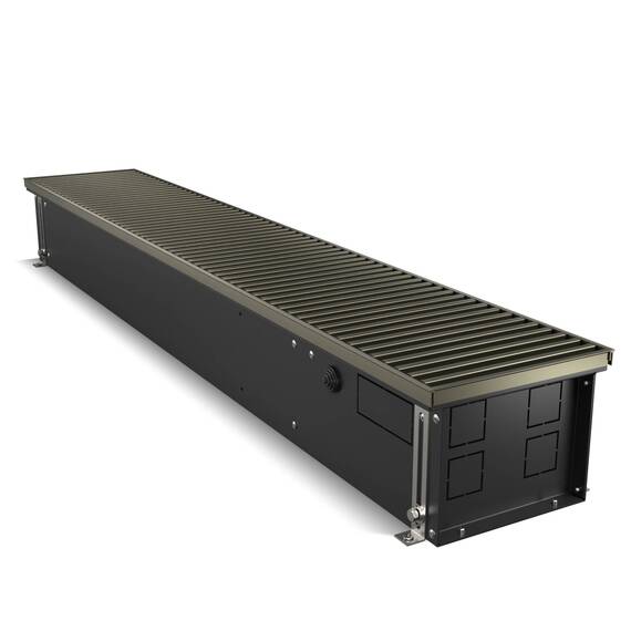 Конвектор внутрипольный Royal Thermo ATRIUM-150/200/3000-DG-U-DB, фото , изображение 2