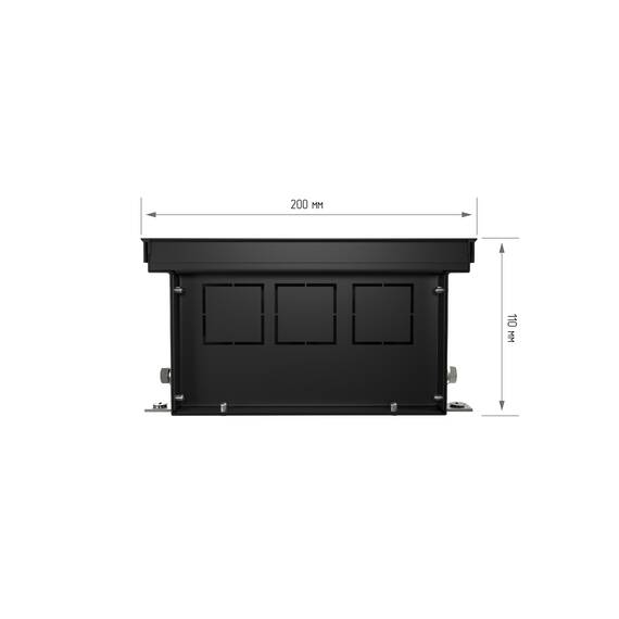 Конвектор внутрипольный Royal Thermo ATRIUM-110/200/2800-DG-U-LB, фото , изображение 3