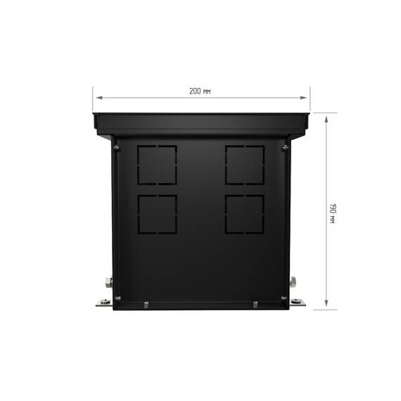 Конвектор внутрипольный Royal Thermo ATRIUM-190/200/2600-DG-U-LB, фото , изображение 3