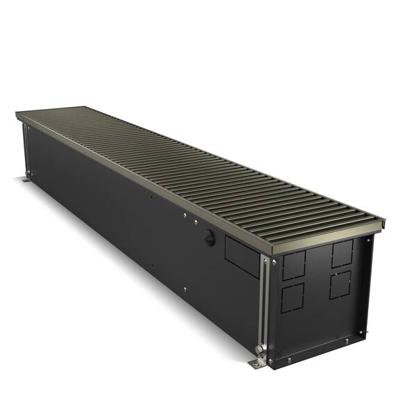 Конвектор внутрипольный Royal Thermo ATRIUM-190/200/1400-DG-U-DB, фото , изображение 2