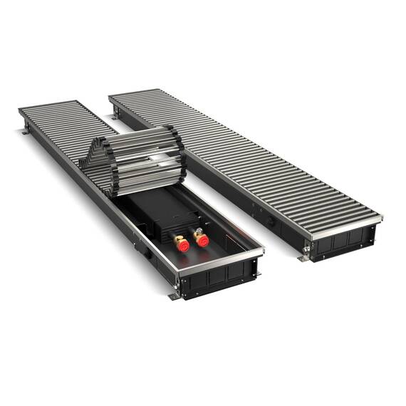 Конвектор внутрипольный Royal Thermo ATRIUM-75/200/2800-DG-U-NA, фото 
