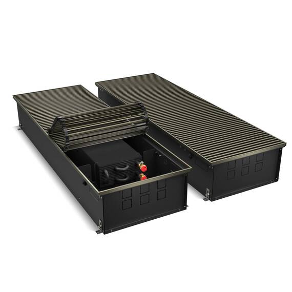 Конвектор внутрипольный Royal Thermo ATRIUM-190/400/3000-DG-U-DB, фото 