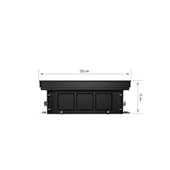 Конвектор внутрипольный Royal Thermo ATRIUM-75/200/1200-DG-U-LB, фото , изображение 3