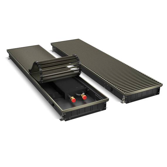 Конвектор внутрипольный Royal Thermo ATRIUM-75/300/1600-DG-U-DB, фото 