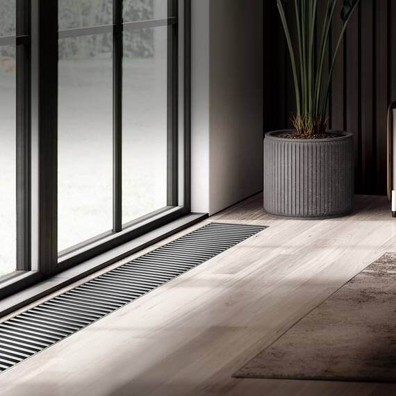 Конвектор внутрипольный Royal Thermo ATRIUM-75/400/1400-DG-U-NA, фото , изображение 5