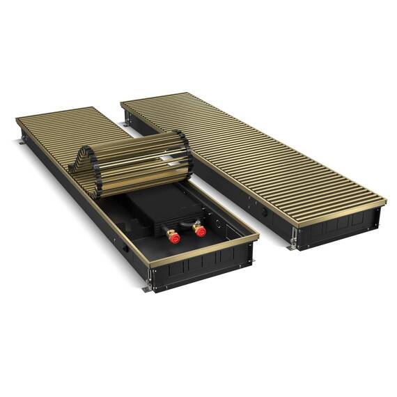 Конвектор внутрипольный Royal Thermo ATRIUM-90/300/2800-DG-U-LB, фото 