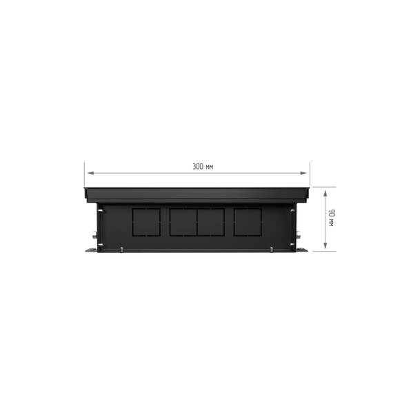 Конвектор внутрипольный Royal Thermo ATRIUM-90/300/2600-DG-U-LB, фото , изображение 3