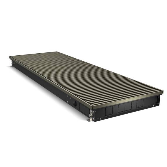 Конвектор внутрипольный Royal Thermo ATRIUM-75/400/2800-DG-U-DB, фото , изображение 2