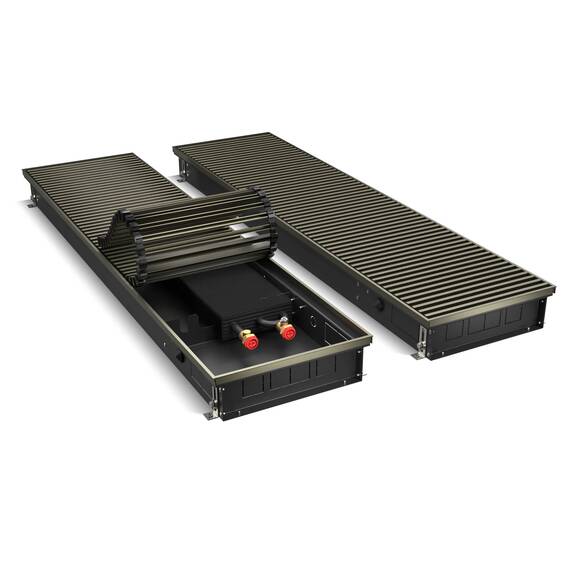 Конвектор внутрипольный Royal Thermo ATRIUM-90/300/2600-DG-U-DB, фото 