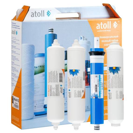 Комплект картриджей Atoll №112m STD (для Compact А-475m), фото , изображение 2