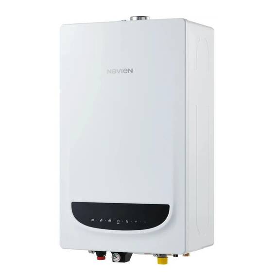 Котел газовый Navien Deluxe C Plus Coaxial 24K, 2-ух контр, коаксиал., закрытая камера сгорания, фото 