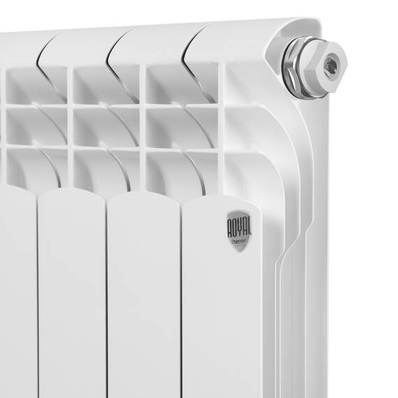 Радиатор биметаллический Royal Thermo MONOBLOCK B 2.0 500 - 6 секц., фото , изображение 3