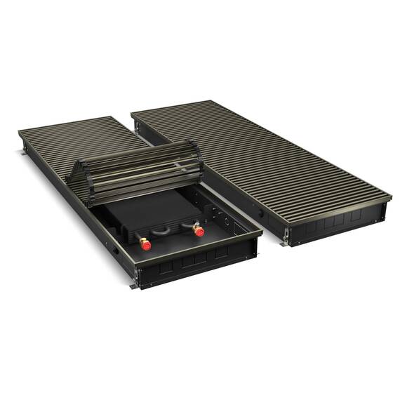 Конвектор внутрипольный Royal Thermo ATRIUM-90/400/1400-DG-U-DB, фото 