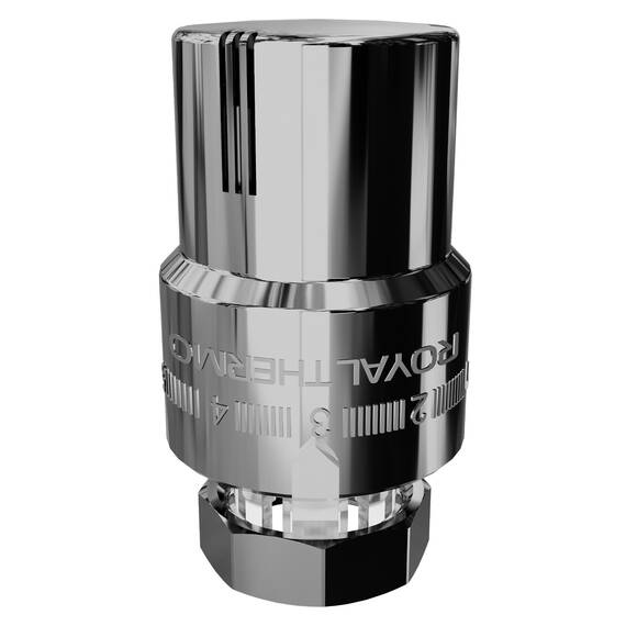 Термоголовка жидкостная Royal Thermo М30х1,5 (хром), фото , изображение 5