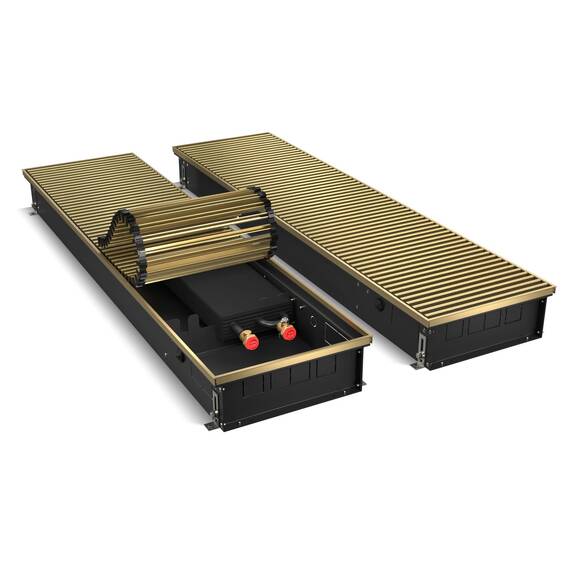 Конвектор внутрипольный Royal Thermo ATRIUM-110/300/1400-DG-U-AU, фото 