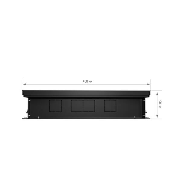 Конвектор внутрипольный Royal Thermo ATRIUM-90/400/2200-DG-U-LB, фото , изображение 3