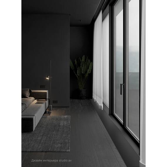 Конвектор внутрипольный Royal Thermo ATRIUM-150/400/2200-DG-U-BL, фото , изображение 7