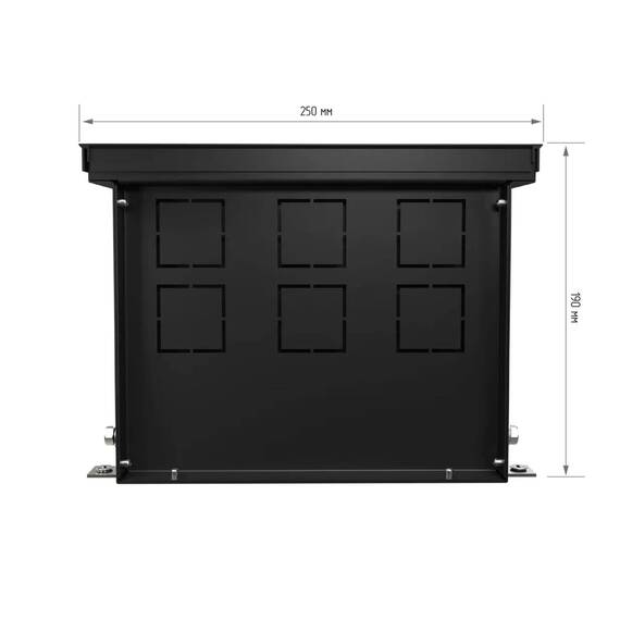 Конвектор внутрипольный Royal Thermo ATRIUM-190/250/3000-DG-U-BL, фото , изображение 3