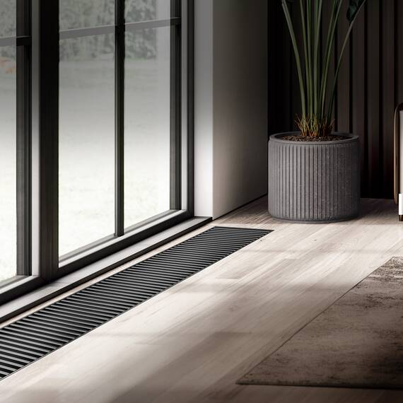Конвектор внутрипольный Royal Thermo ATRIUM-150/300/1200-DG-U-BL, фото , изображение 6
