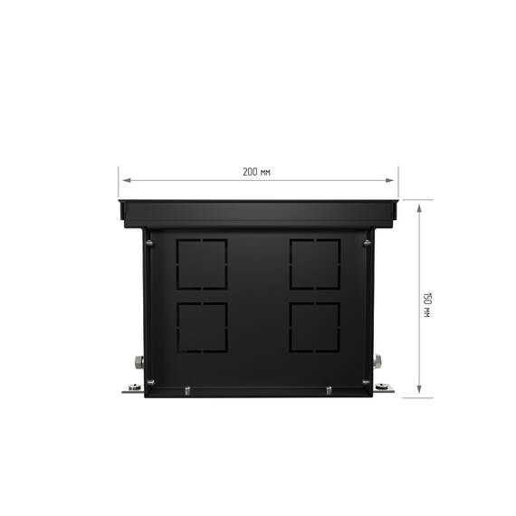 Конвектор внутрипольный Royal Thermo ATRIUM-150/200/1400-DG-U-BL, фото , изображение 3