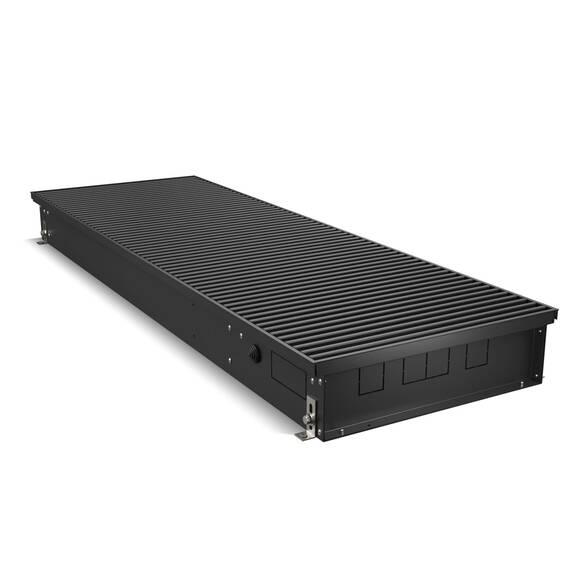 Конвектор внутрипольный Royal Thermo ATRIUM-110/400/2000-DG-U-BL, фото , изображение 2