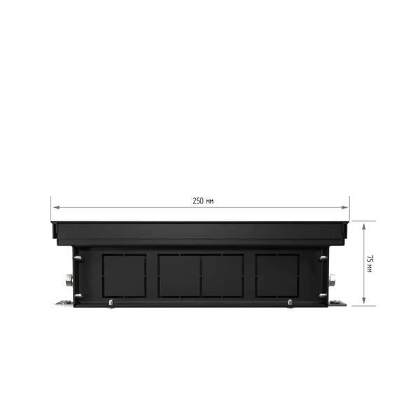 Конвектор внутрипольный Royal Thermo ATRIUM-75/250/800-DG-U-BL, фото , изображение 3