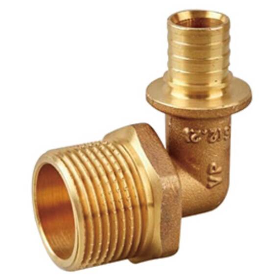 Уголок VIEIR аксиальный L16X1/2"M НР VRP163LM, фото 